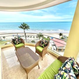 Encantador departamento frente al mar con WIFI、トンスパのホテル