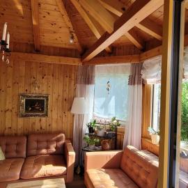 Wohnung mit Garten, Sauna und Infrarotkabine