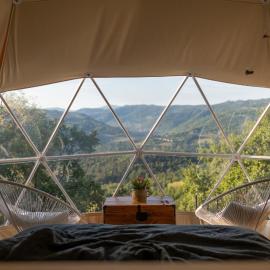 Gaia’s Spheres, hotel em Gorzegno