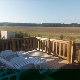 Mobil home Le Galland de Dugny, hotel in Onzain