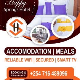 Happy Springs Hotel & Accomodation, hotelli kohteessa Kericho