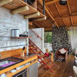 Tiny Houses O Olival - aluguel temporada, hotel v destinaci Cunha