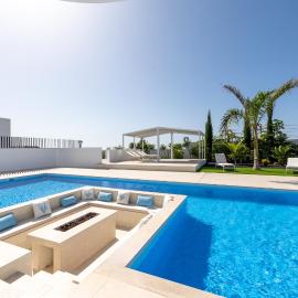 GS Luxury Villa Andrea, quiet luxury, sunset with sea views