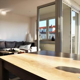 Exklusive Wohnung mit Dachterrasse in Schleußig, hotelli Leipzigissä