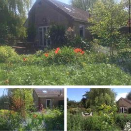 Charming Country Retreat -Lake View Cottage with Hot tub, viešbutis mieste Wisbech Saint Mary