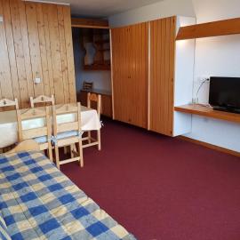 Appartement 6 pers. Arc 1600 à 50m des pistes, animaux admis