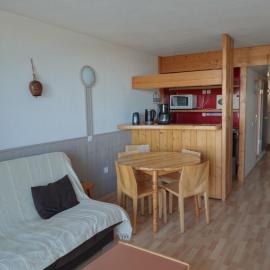 Studio jusqu'à 4 pers à Arc 2000, animaux admis - FR-1-411-855