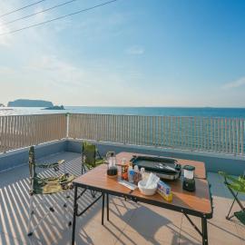 Ryu shi ma Ocean View Villa, hotel di Kyonan