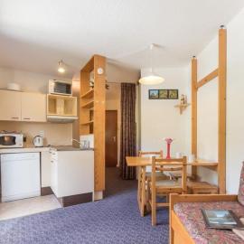Studio avec balcon et casier à ski, 4 couchages - Serre-Chevalier, Chantemerle