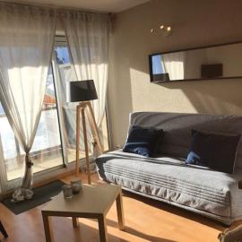 Studio cabine 4 personnes avec balcon - La Mongie, près des pistes - FR-1-404-100, hotel a La Mongie
