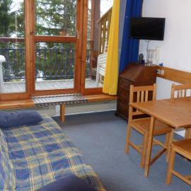 Duplex 2 pièces, 6 pers., ski aux pieds, Arc 1800, animaux admis - FR-1-411-219