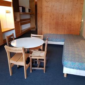 Studio 4 pers. Arc 1600, ski aux pieds, wifi, animaux admis