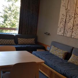 Studio skis aux pieds pour 5 pers, Les Arcs 1800, animaux admis - FR-1-411-475