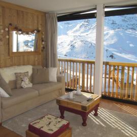 Charmant appart 3 pers rénové, à 2 pas des pistes à Val Thorens - FR-1-637-2