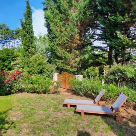 Villa élégante, jardin bucolique, proche golf & plages, 4 étoiles - FR-1-239-698