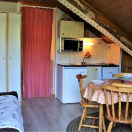 Studio 4 pers avec balcon - Animaux admis - Parking gratuit