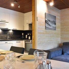 Appartement cosy 8 pers. Méribel Centre, proche pistes, internet inclus - FR-1-180-184