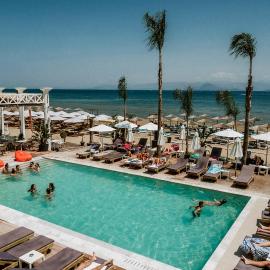 Trabukos Beach Complex, hotel Kávoszban