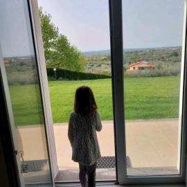 la staccionata bianca
