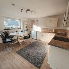 Gemütliche Wohnung in Bleckede an der Elbe: Bleckede şehrinde bir otel
