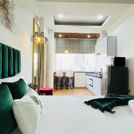 BluO Studio Noida - BathTub, Gym, Balcony, Garden