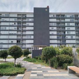 Departamento amoblado, 2 piezas 1 baño, 6º piso con ascensor, vista norte, control 24 hr, hotell i La Serena