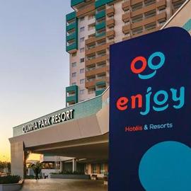 Apartamento Enjoy Olimpia Park Resort, ao lado do Thermas