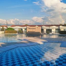 Agradable casa con piscina en tierra caliente, hotel a Flandes