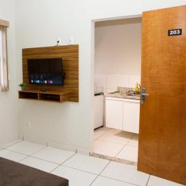 203-FLAT-Espaço, conforto. É disso que você precisa!, hotel Anápolisban