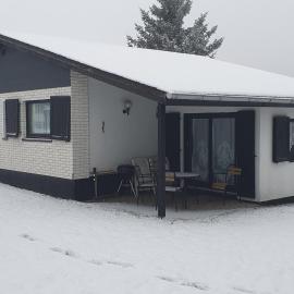 Ferienhaus mit Terrasse im Skigebiet