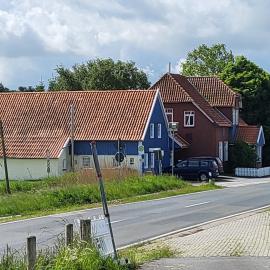 Urlaub im blauen Haus