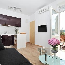 Apartment in Poljana with sea view, terrace, air conditioning, WiFi 3617-2