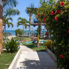 Free Spirit Ecuador, Puerto Engabao, hotell i Engabao