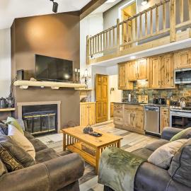 Walk to Grand Lake: Riverfront Gem w/ Fireplace!
