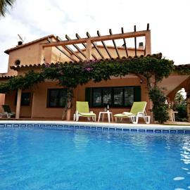 Casa con Piscina, Wifi, A/A y Barbacoa en Sant Pere Pescador - ES-89-82