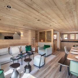Chalet moderne à Méribel avec sauna