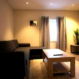 Sentral leilighet med 3 soverom, Hotel in Harstad