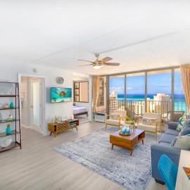 Waikiki Banyan condo with lanai & pool