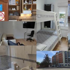 Precioso apartamento con patio, hotelli kohteessa Zamora