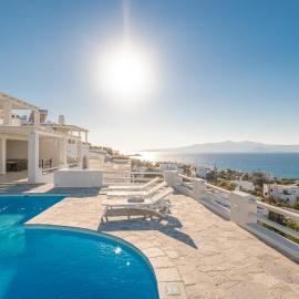 Apricot and Sea Luxury Villas, hotell Mikri Viglas