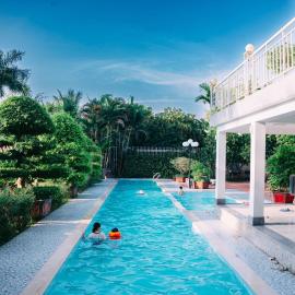 Villa Hồ Đồng Quýt - Venuestay, hótel í Luong Son
