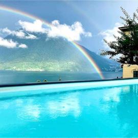 Villa Peroni Lake Como Cottage with swimming pool, hotel u gradu Arđenjo