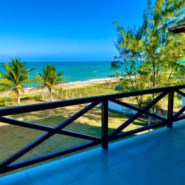 Casa Pé na Areia - Jacumã, Vista Mar, Wi-Fi by PenareiaTurBr, hotel in Conde