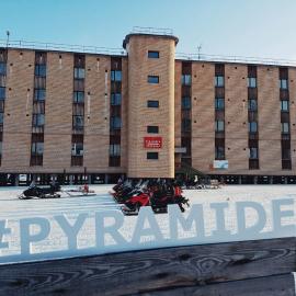 Hotel Pyramiden, hotel em Pyramiden