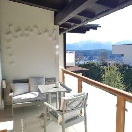 Appartment BERGE byTILLY - Ruhiges Waldrand-Refugium mit Balkon, Gartenblick & Nähe zum Wörthersee