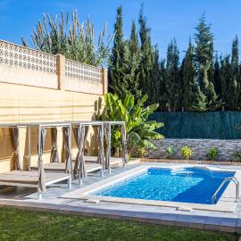 Villa Valle Mar - sea view, heated pool, steps to the beach