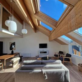Duplex type chalet dans le Jura, Hotel in Morbier