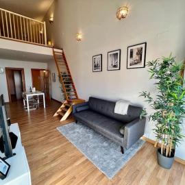 Apartamento espacioso y familiar: Terrassa'da bir otel