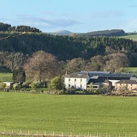 Cottage at Inch Farm solitude beside the River