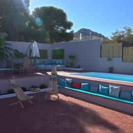 Arsinoe Luxury Villa, хотел в Саламис